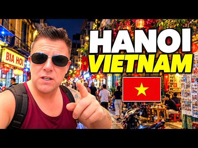 I Was NOT Prepared for HANOI! 🇻🇳 My First Time in Vietnam