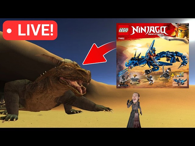Building a Motorised Krayt Dragon w/ Ninjago & Boost