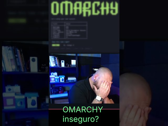 OMARCHY LINUX REPOSITÓRIO SEM ASSINATURA?