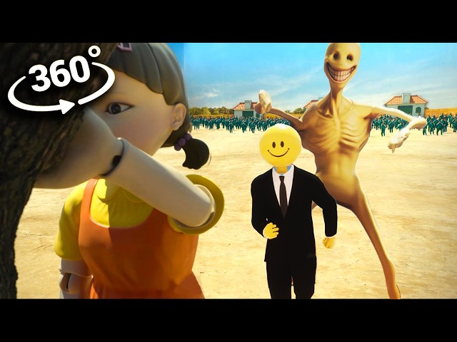 360° VR Verity in Squid Game Red Light Green Light!