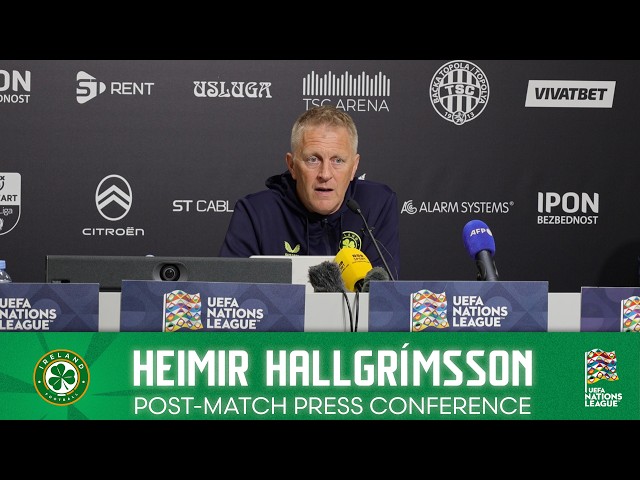 POST-MATCH PRESS CONFERENCE | Heimir Hallgrímsson | Ireland v Israel