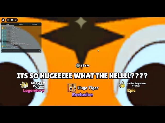 I HATCHED 2 HUGE TIGERS IN PSX CLASSIC!!!😱(Pet Simulator 99 Event Update)