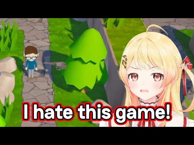 Kanade getting ragebaited by Trees in this game is so funny