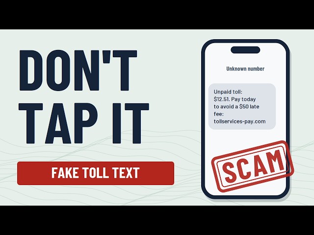 The Unpaid Toll Text Scam: Why $12.51 Is the Bait