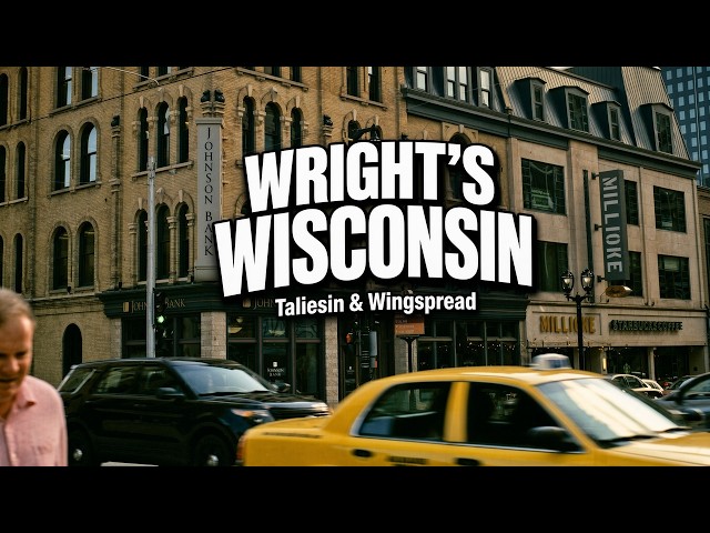 Frank Lloyd Wright's Wisconsin: From Milwaukee to Taliesin and Wingspread