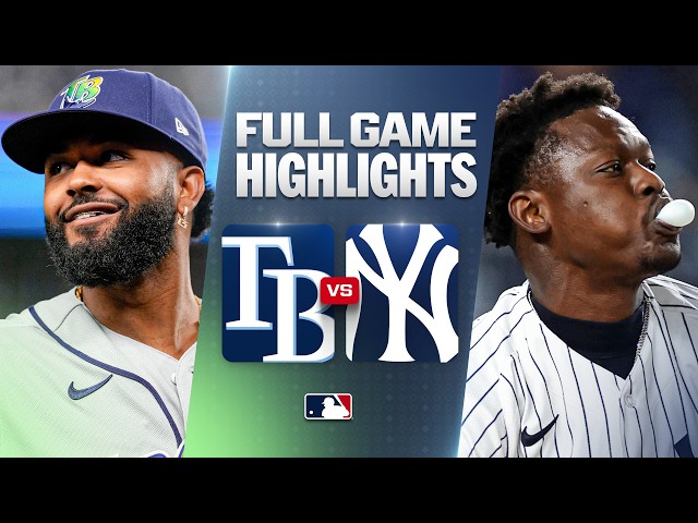 RAYS vs. YANKEES: Official Full Game 2 Highlights (September 22) | 2026 MLB Season