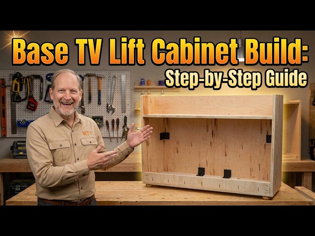 How to Build a Base TV Lift Cabinet: Step-by-Step Guide