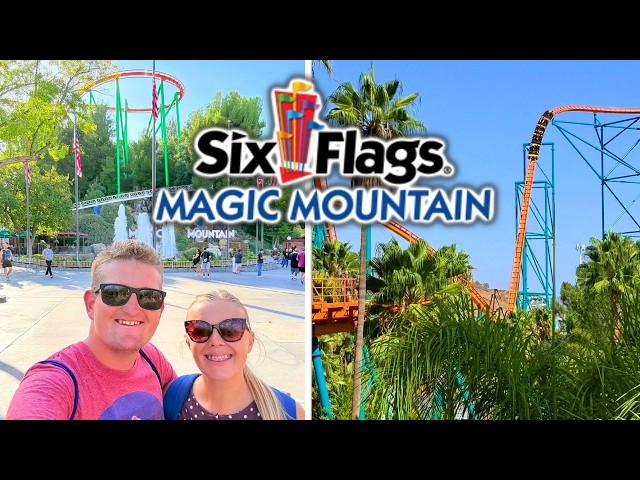 Six Flags Magic Mountain Vlog 2026 - Epic Rides & Thrill Glider Construction! 