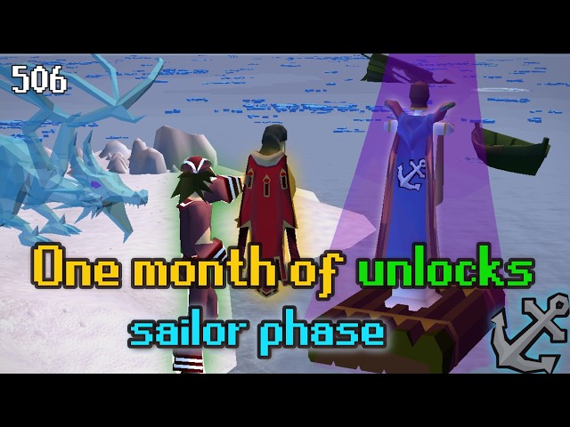 One Month Of Sailing Progress. (Group) Ironman Progress 506