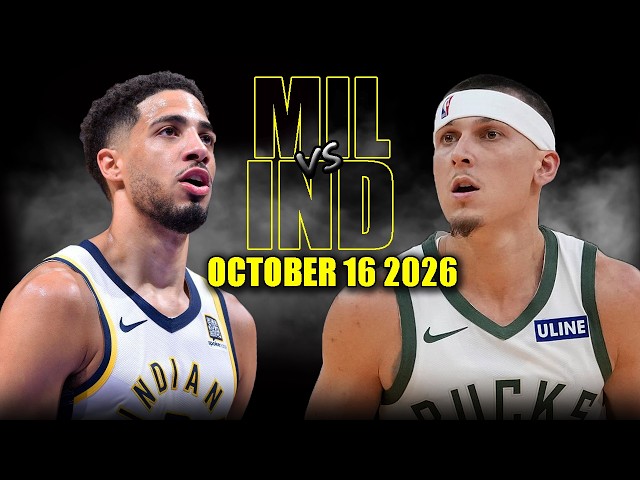 Indiana Pacers vs Milwaukee Bucks Full Game Highlights - October 16, 2026 | NBA Preseason