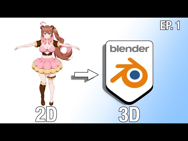 3D Vtuber Character Creation Course Episode 1