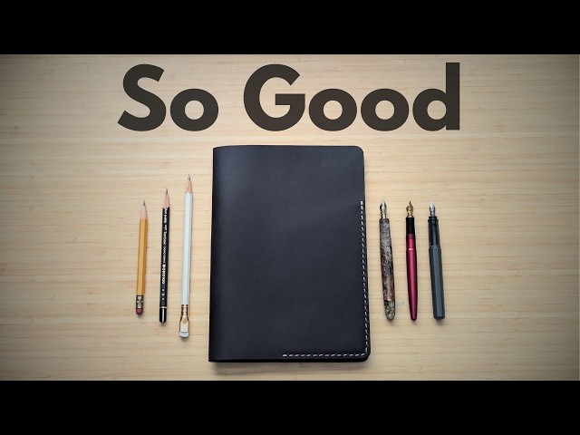 The Coolest Leather Notebook Cover I Have Ever Seen