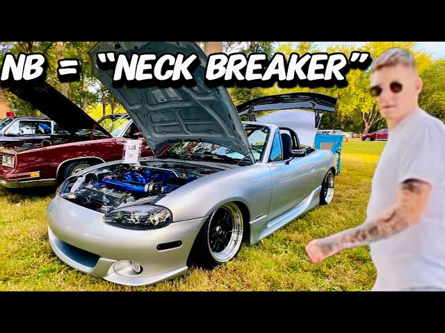 Breaking NECKS IN MY FULLY CUSTOM-BUILT NB MIATA!