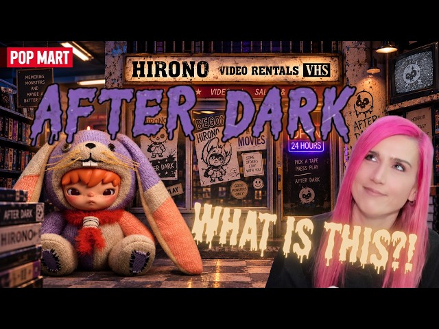 Hirono After Dark Isn’t What I Thought It Was | POP MART FULL SET UNBOXING