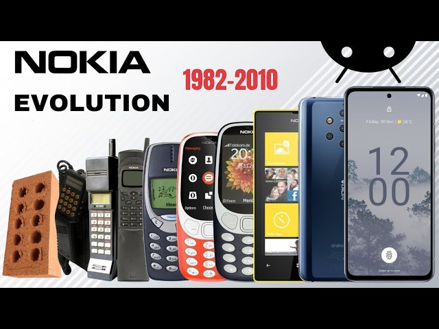 Nokia Phone Evolution(1982-2010)