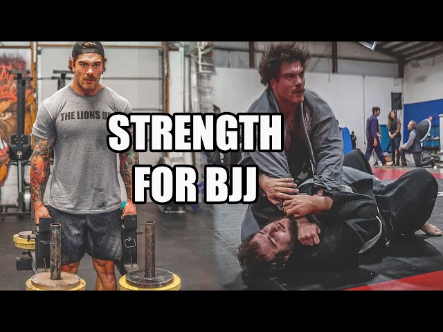 How I train STRENGTH for BJJ (Top exercises to build strength for Brazilian Jiujitsu)