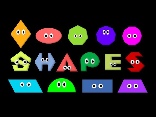 Shapes - Learn 2D Geometric Shapes - The Kids' Picture Show (Fun & Educational Learning Video)