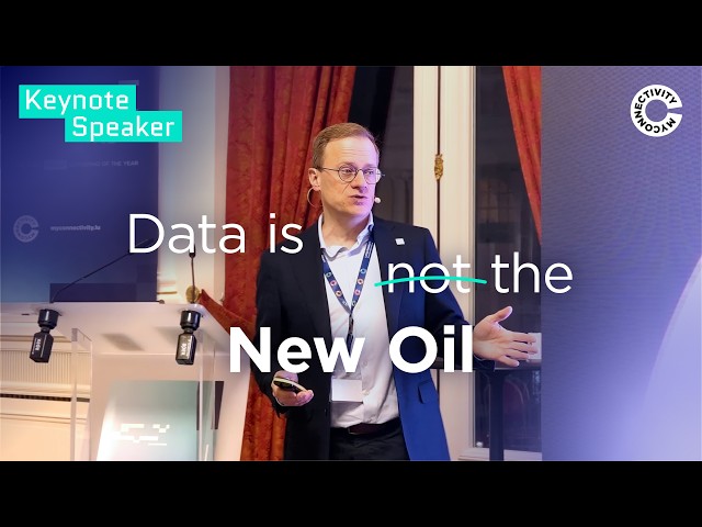 Data is the new Oil - Bert Verdonck - Connectivity Spotlights 2026