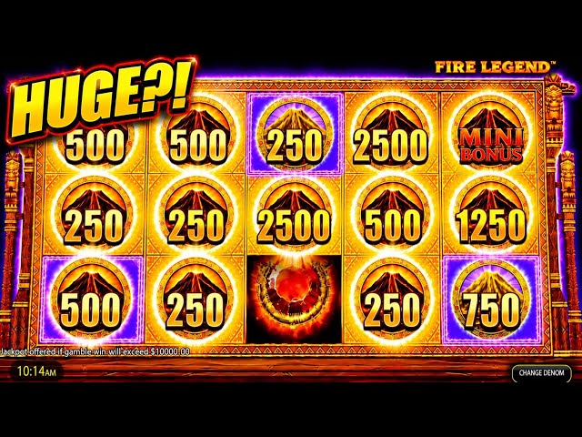 Fire Legend MAX BET on Thunder Empire - This was Epic!