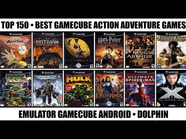 Top 150 Best Action Adventure Games For GameCube | Best GameCube Games | Emulator GameCube Android
