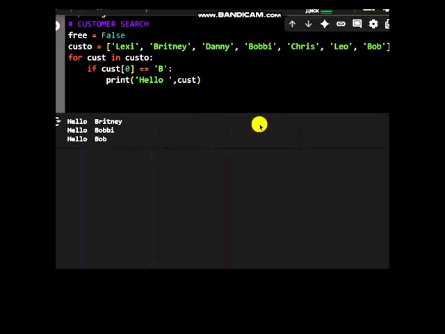 Python Name Search  #coding #python #pythonessperspective #programming