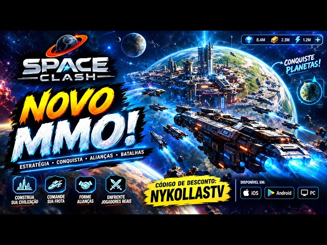 🚀 A NEW STRATEGY MMO IS HERE! 🌌 Meet SPACE CLASH