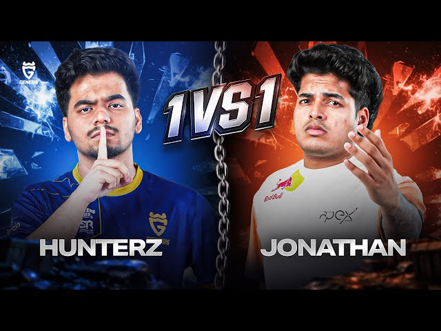 HunterZ 💀 VS JONATHAN  || 1v1 TDM MATCH  🔥 
