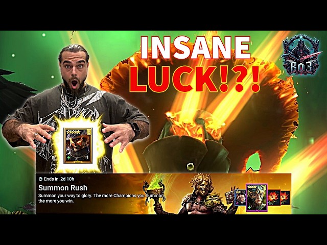 INSANE LUCK!?! Theimios Fusion Summon Rush! RAID: Shadow Legends!