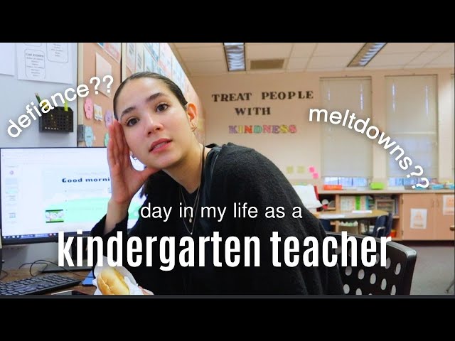 day in my life as a kindergarten teacher | how to manage defiance & meltdowns