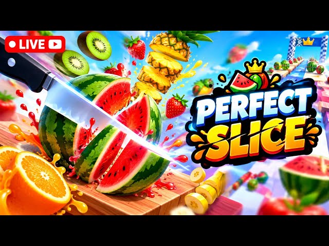 perfect Slice LIVE NOW Ultimate Cutting Challenge#live #short #perfectslice#Shortsfeed