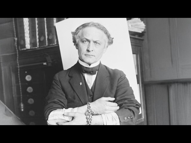 This Halloween Marks The 100-Year Anniversary Of Houdini's Death