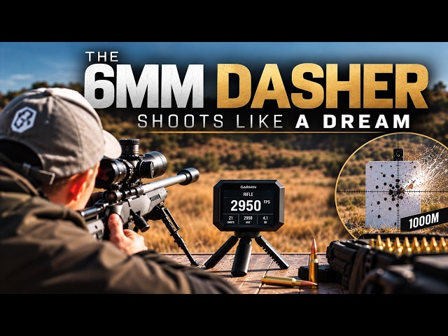 6 mm Dasher to 1,000m | Does the Load Actually Work ?