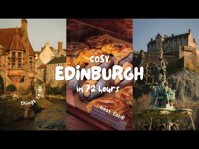 3 Days in Edinburgh, Scotland | Best Restaurants, Things to Do & A Sleeper Train