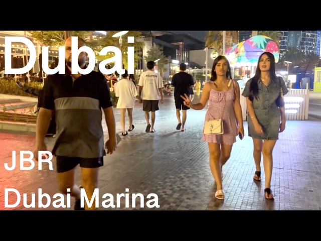 Dubai 4K JBR to Dubai Marina 🇦🇪  | The Walk & Marina Walk 2026