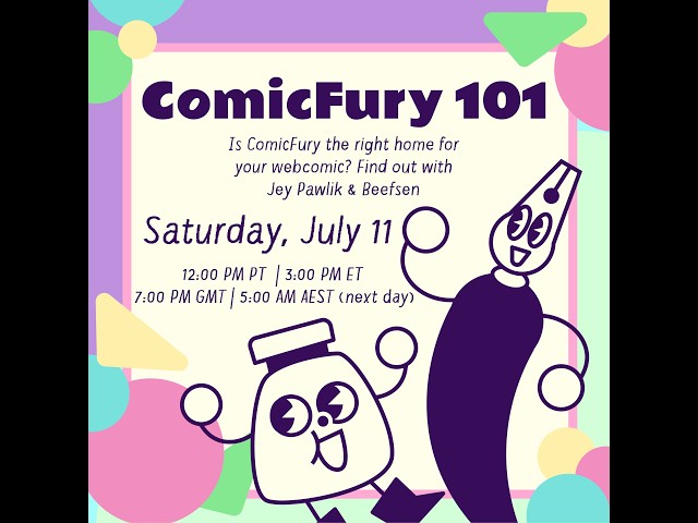 ComicFury 101 w/ Jey Pawlik and Beefsen