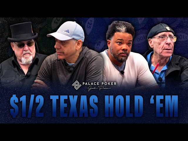 $1/2 Rec-Stakes Texas Hold 'Em | Palace Poker LIVE
