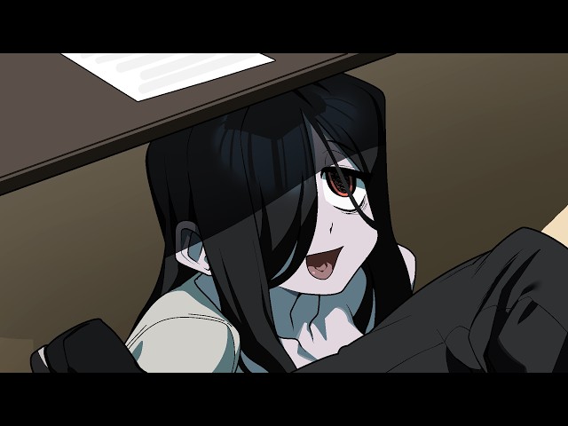 Ghost under the desk. | Official Comic Dub