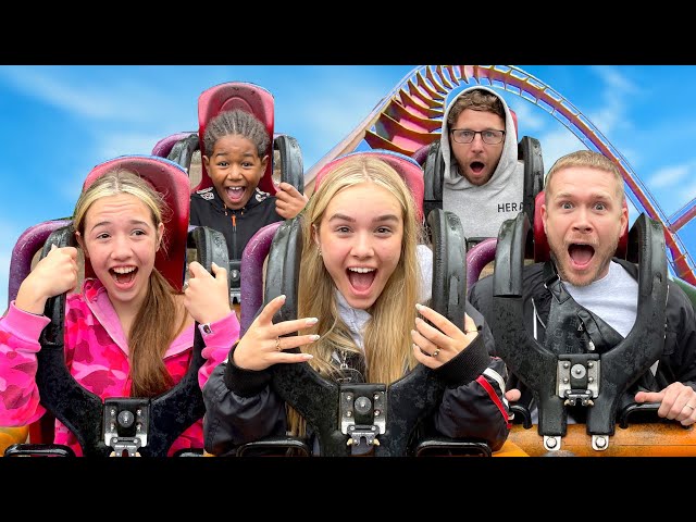 RIDING THE SCARIEST ROLLER COASTER IN ENGLAND!! 😱