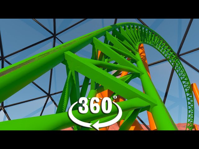 VR 360 Mars Roller Coaster Video for Oculus Quest HTC Vive and virtual Reality