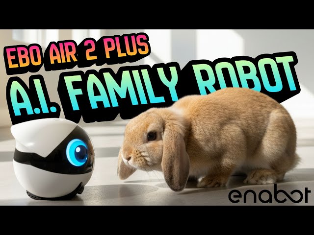 EBO AIR 2 PLUS - THE PERFECT A.I. SMART ROBOT FOR THE FAMILY - FULL TEST