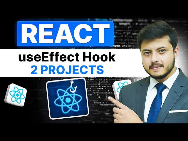 useEffect Hook in React | Hook in JS | ReactJS Full Course #5