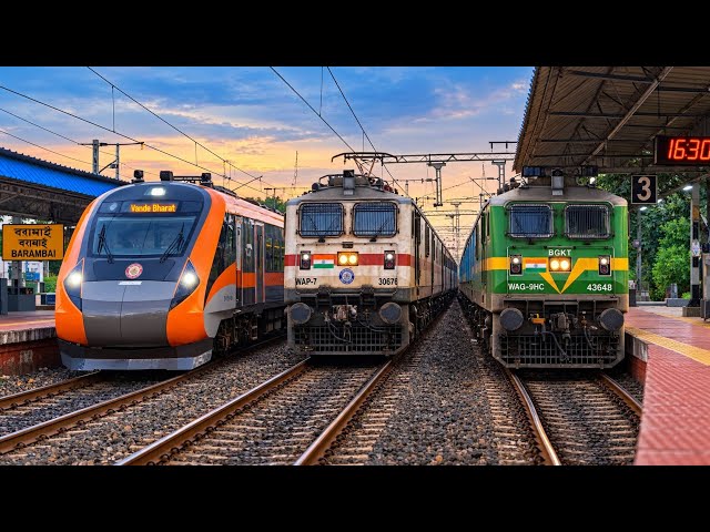 Back to Back Durgiana+ Duronto+ Ananya+ Vivek+ Saraighat+ Amrit Bharat+ VB Express 