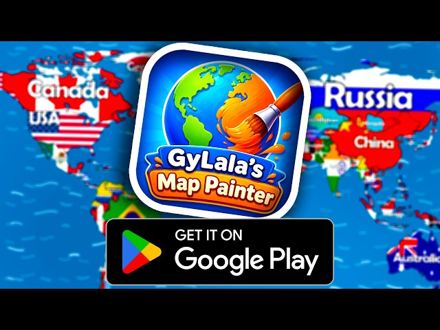 Create Your Own World Map! | GyLala’s Map Painter