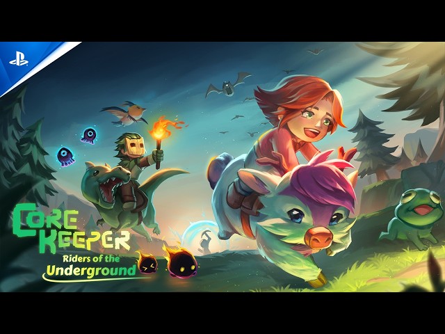 Core Keeper - Riders of the Underground Launch Trailer | PS5 & PS4 Games