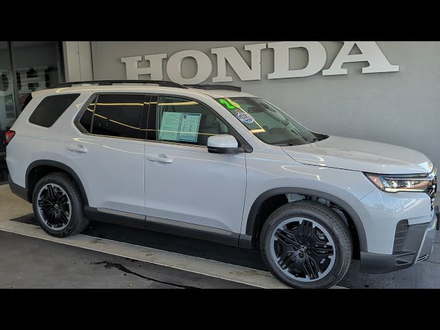 2026 Honda Pilot Touring BLACK OUT Platinum White Pearl 237029L