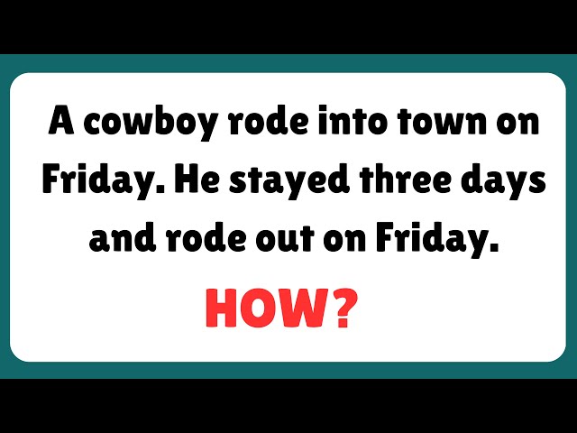25 HARD RIDDLES | can you solve this mind bending riddles?🧠