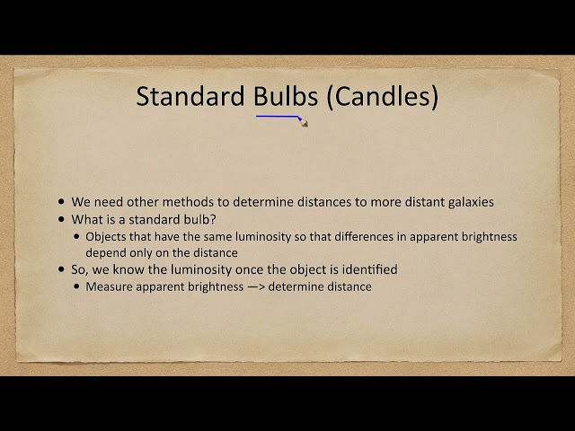 Lesson 26 - Lecture 2 - Galaxy Properties and Distances - OpenStax Astronomy 2023
