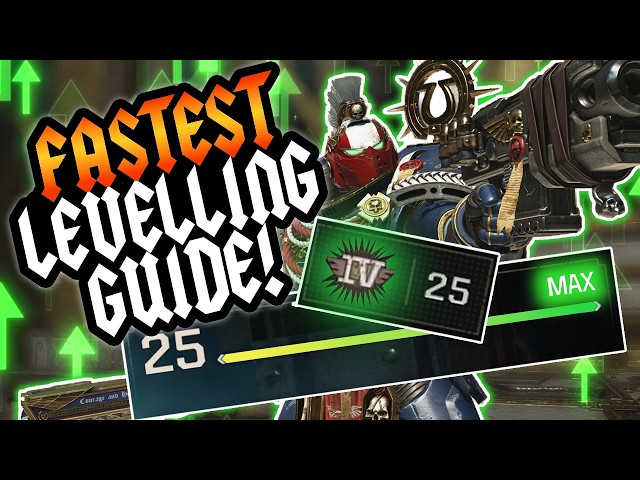 FASTEST way to LEVEL up in Space Marine 2 (Class / Prestige + Weapon EXPLAINED)