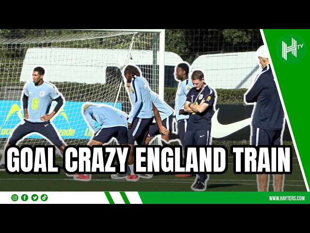 Trent, Rogers & Bellingham BALL OUT during England training