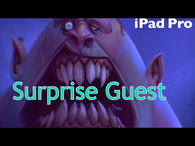 Surprise Guest #iPad #art #speedpaint 